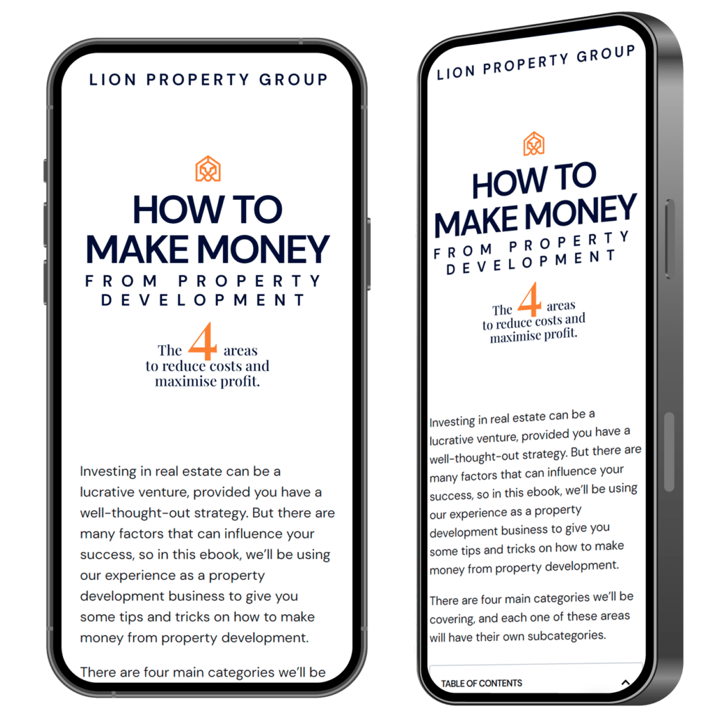 Ebook How To Make Money From Property Development Lion Property Group 0648